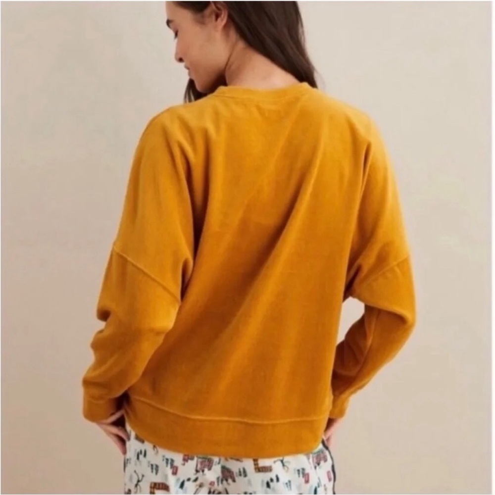 Aerie Mustard Yellow Crewneck Sweatshirt - Picture 11 of 11